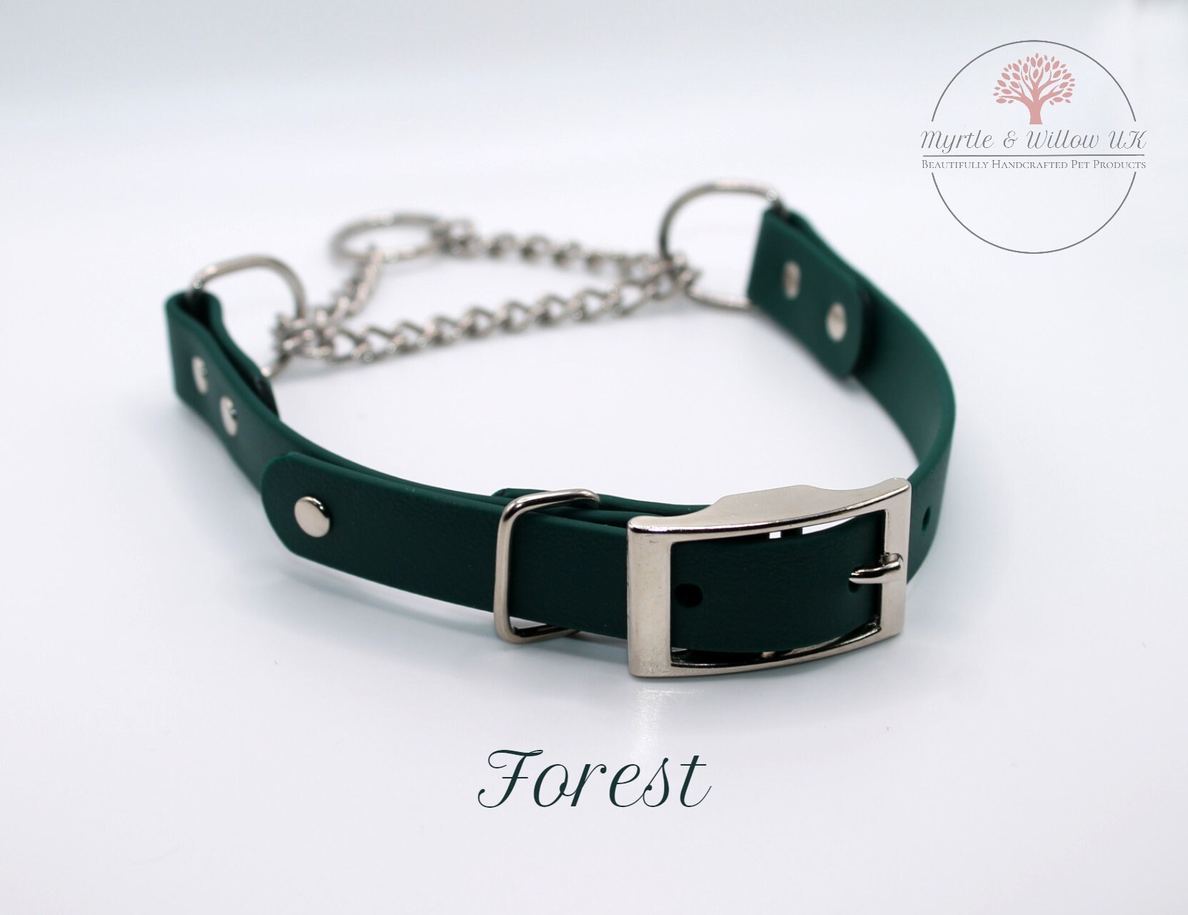 Biothane® Adjustable Half Check/ Martingale Collar Etsy UK