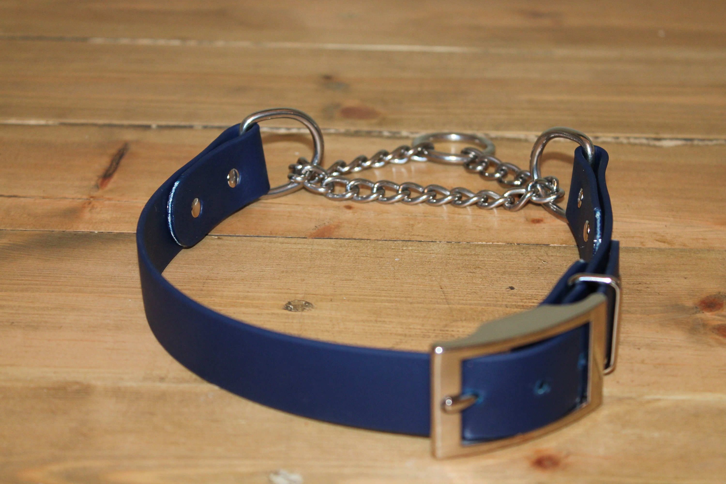 BioThane® Adjustable Half Check/ Martingale Collar Etsy