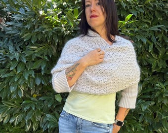 Silma Sweater Scarf *PATTERN ONLY*