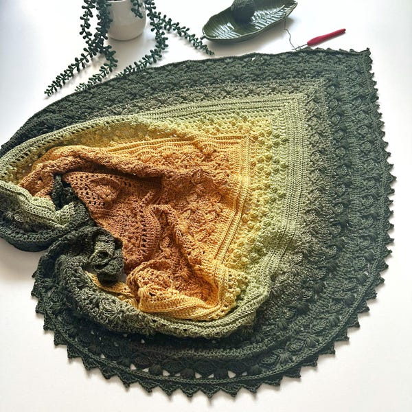 Erulisse-sjaal *ALLEEN PATROON*