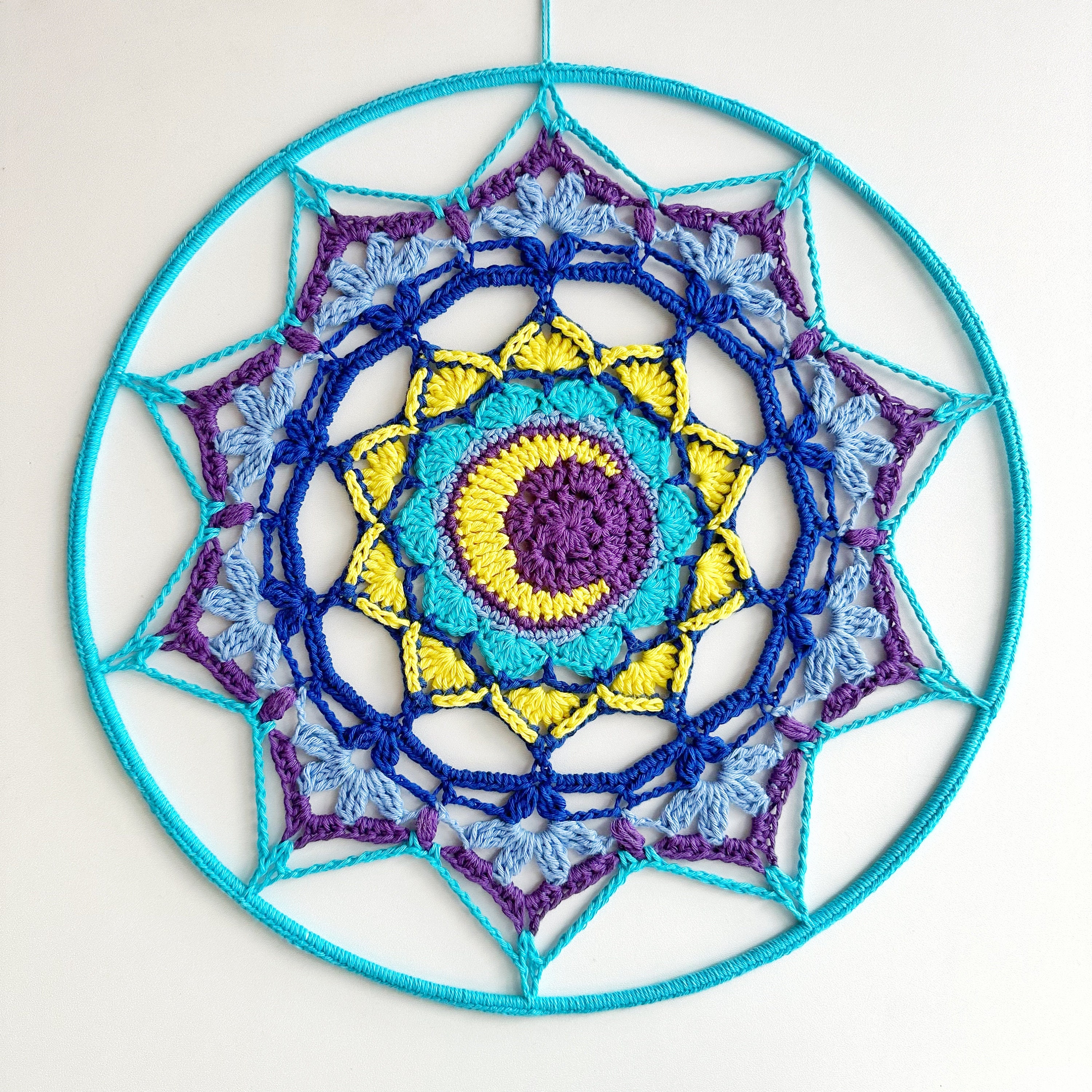 39 Stunning Crochet Mandala Patterns You Will Want To Make 17 Isilme Mandala *pattern Only