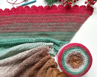 Yule Shawl *PATTERN ONLY*