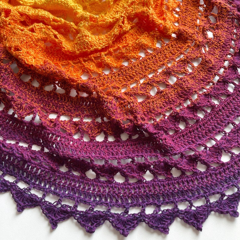 Númenna Shawl PATTERN ONLY image 5