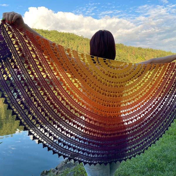 Numenna-sjaal *ALLEEN PATROON*