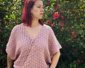 Blooming Thistle Top *PATTERN ONLY*