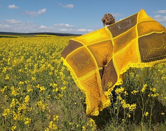 Celtic Pyramids Blanket *PATTERN ONLY*