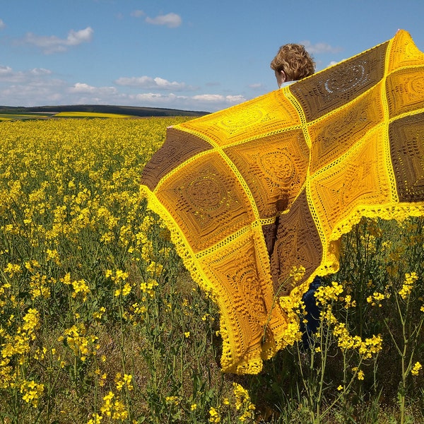 Celtic Pyramids Blanket *PATTERN ONLY*