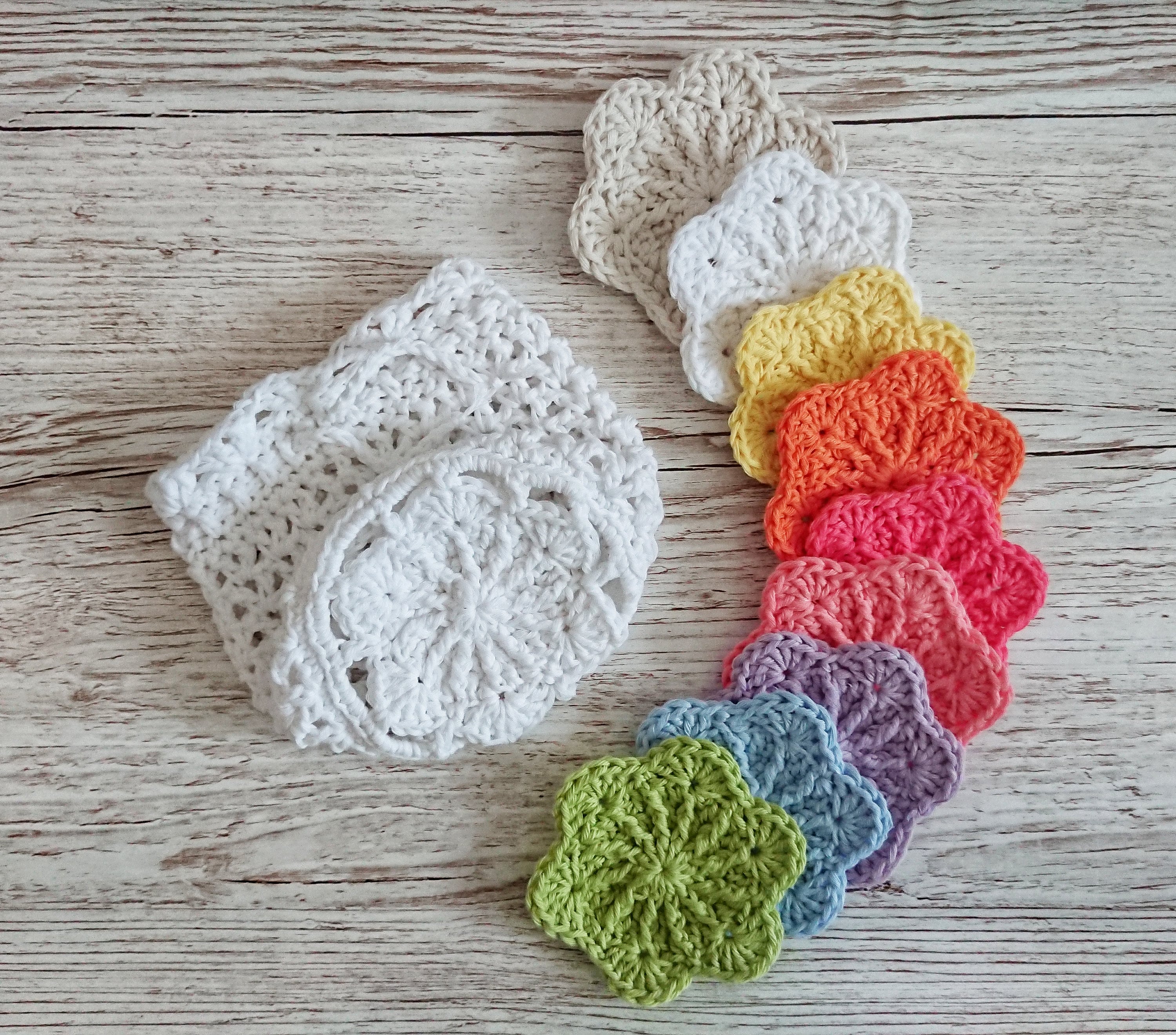 39 Face Scrubby Crochet Patterns: Enhance Your Skincare Routine Today! 21 Sakura Small Laundry Bag for Face Scrubbies *pattern Only