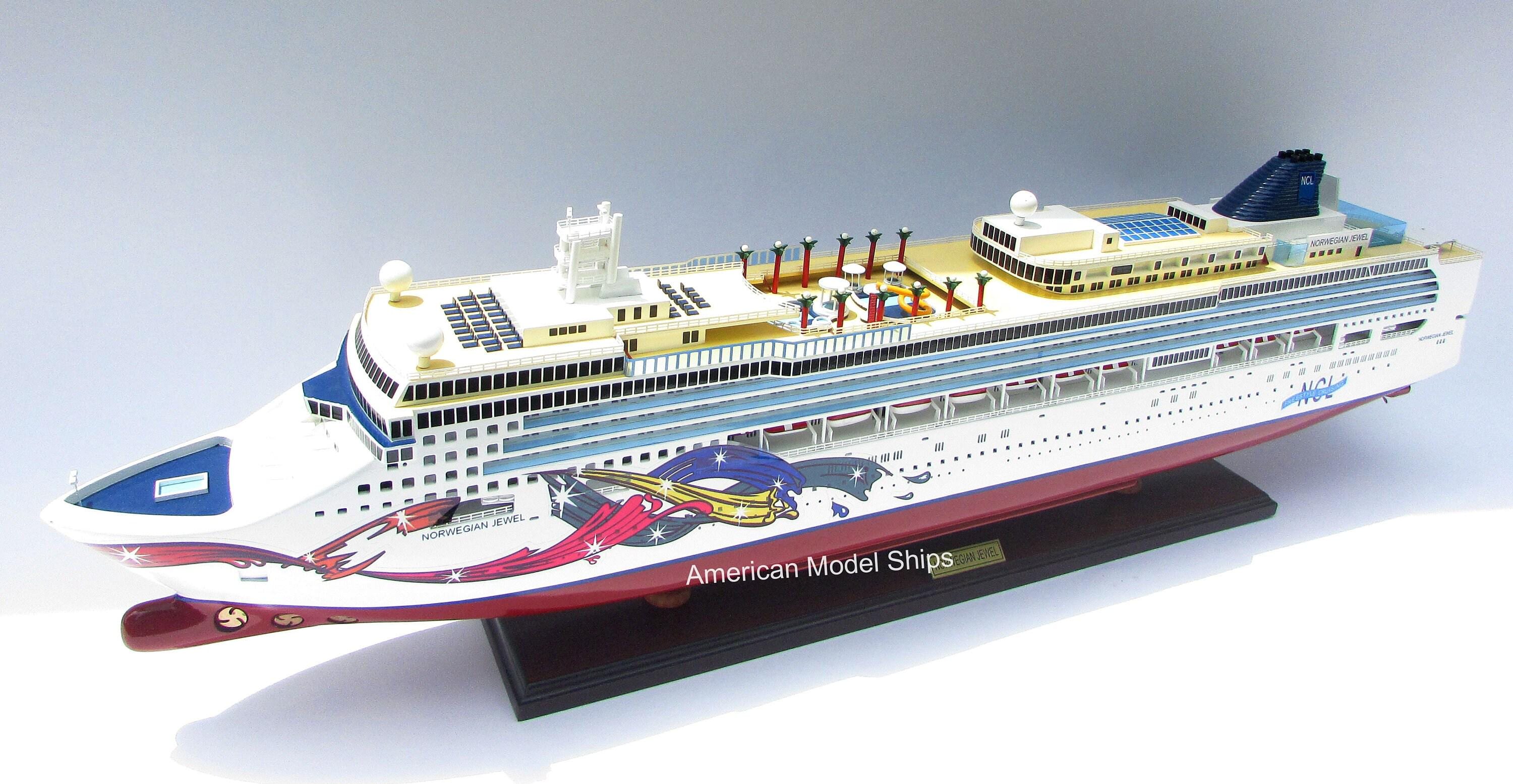 Norwegian Ship Model - Etsy