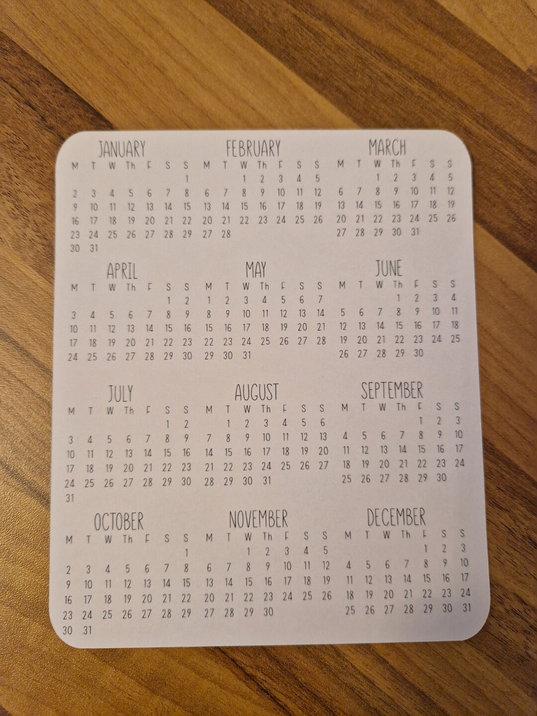 2023 Sticker 2023 Calendar Calendar Grid Sticker 2023 - Etsy