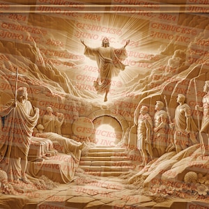 Spirituelles Erwachen 3D Illusion Digitale Design Datei - Laser bereit (Instant Download, PNG)