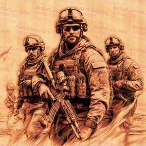 Laser Burn PNG Digital File | Perfect for Engraving | Laser Ready Design | Instant Download | Striking Military Design