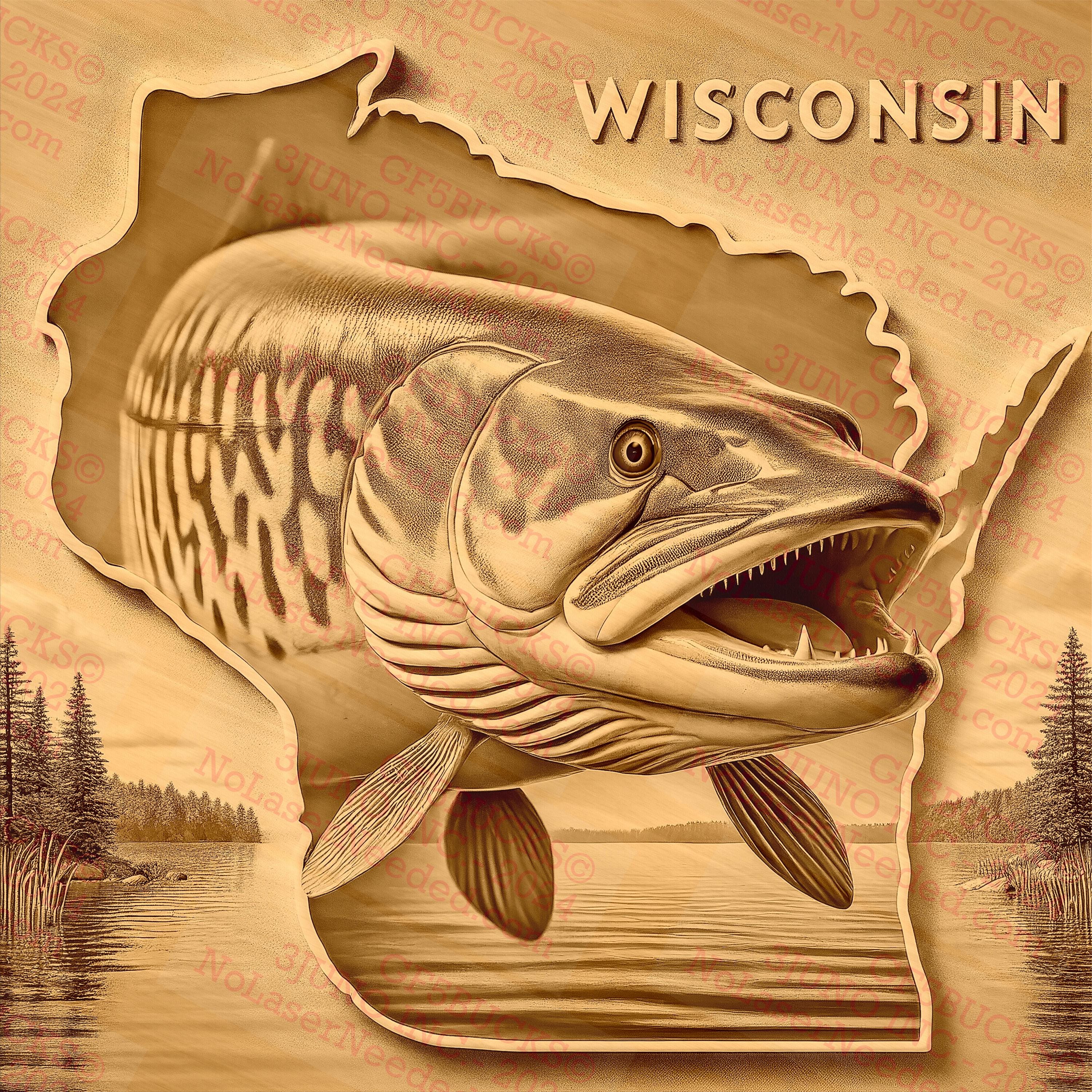 Appât vintage Muskie Catcher Spinner