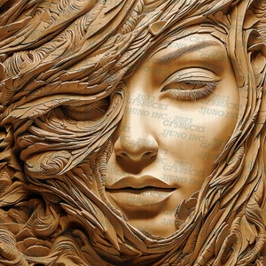 Mermaid Laser Engrave Burn PNG Digital Design File for    | 3D Illusion