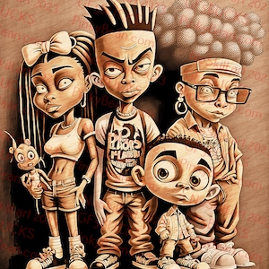 Laser Burn PNG | 3D Illusion | Engrave | Laser Ready | Digital Design File | Kids Characters | Cartoon