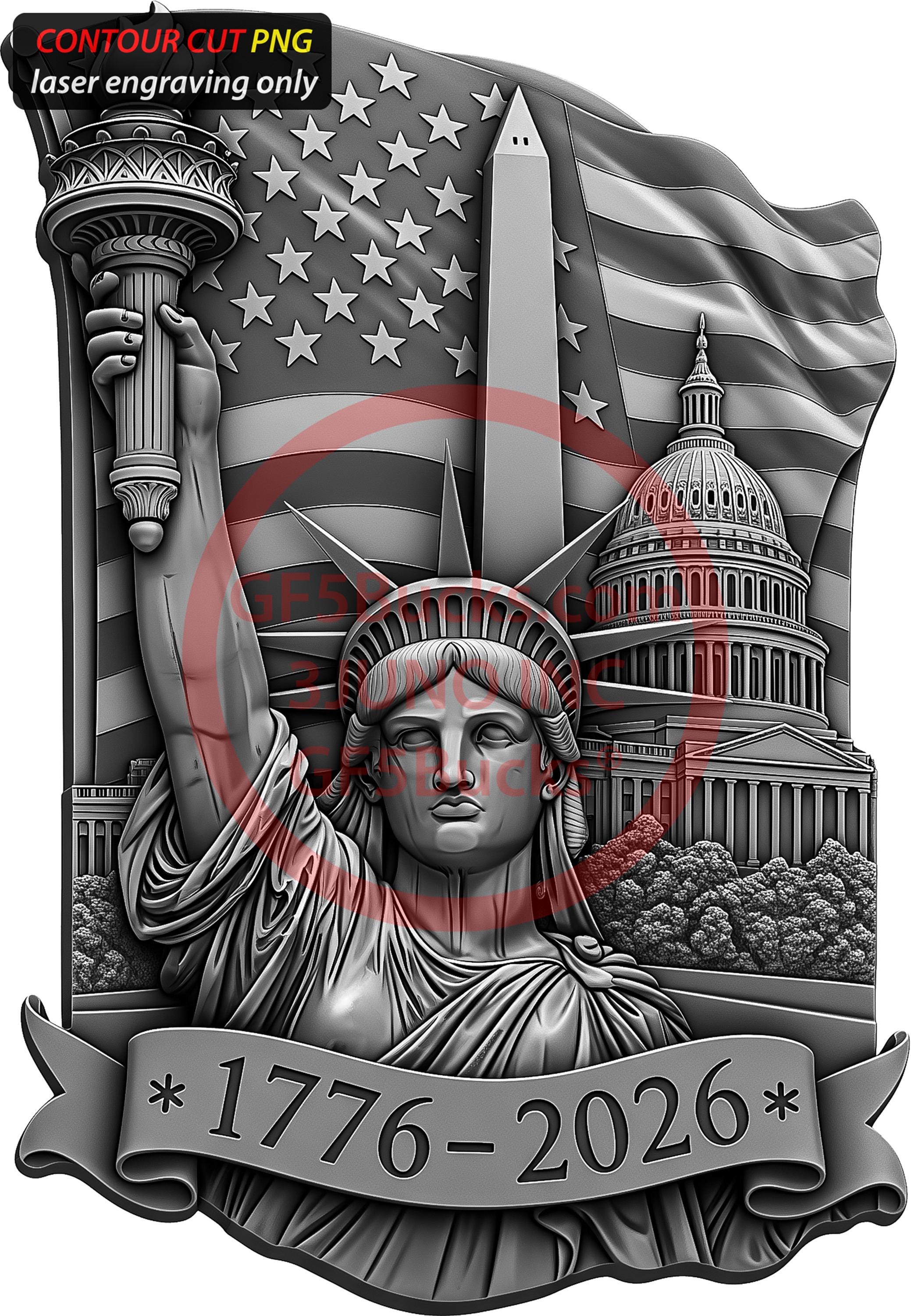 「LADY LIBERTY」スティーブマックギー ３Dアート サイン有 il_fullxfull.7342312851_h342.jpg
