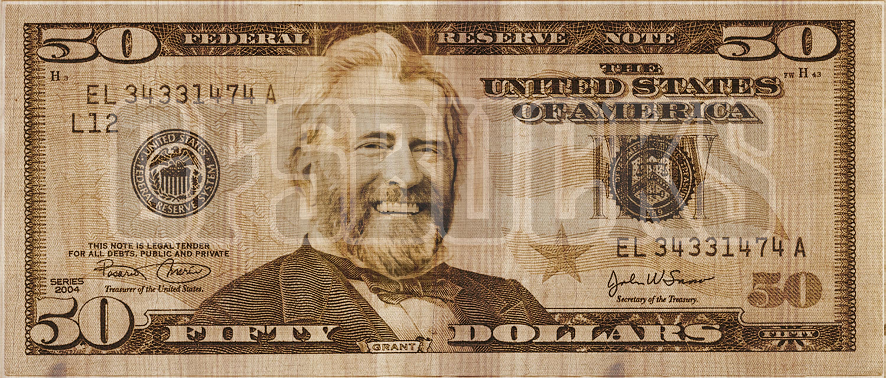 50 Dollar Bill 