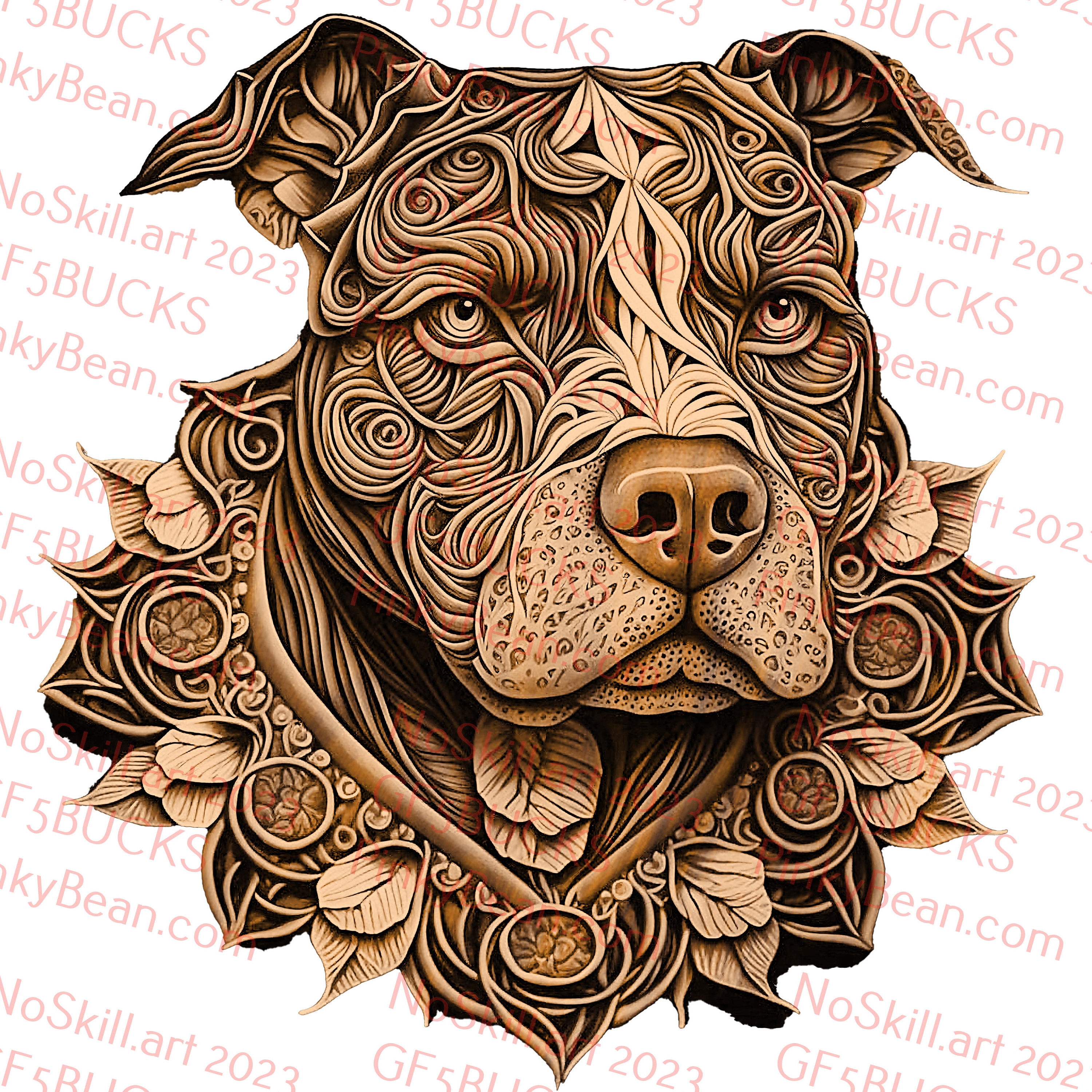 絵画 PITBULL  27x51cm 絵画 PITBULL 27x51cm 絵画 PITBULL 27x51cm Pitbull with