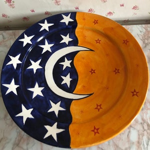 Handmade Beautiful Moroccan Ceramic Plate