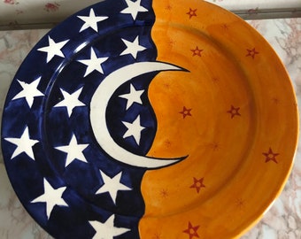 Handmade Beautiful Moroccan Ceramic Plate