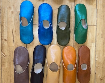 Handmade Genuine Moroccan Leather Slippers