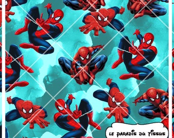 spiderman seamless pattern for fabric printing