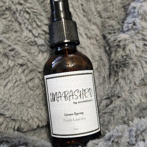 Unabashed by Summitborn, 2oz. Linen Spray, Fresh Laundry