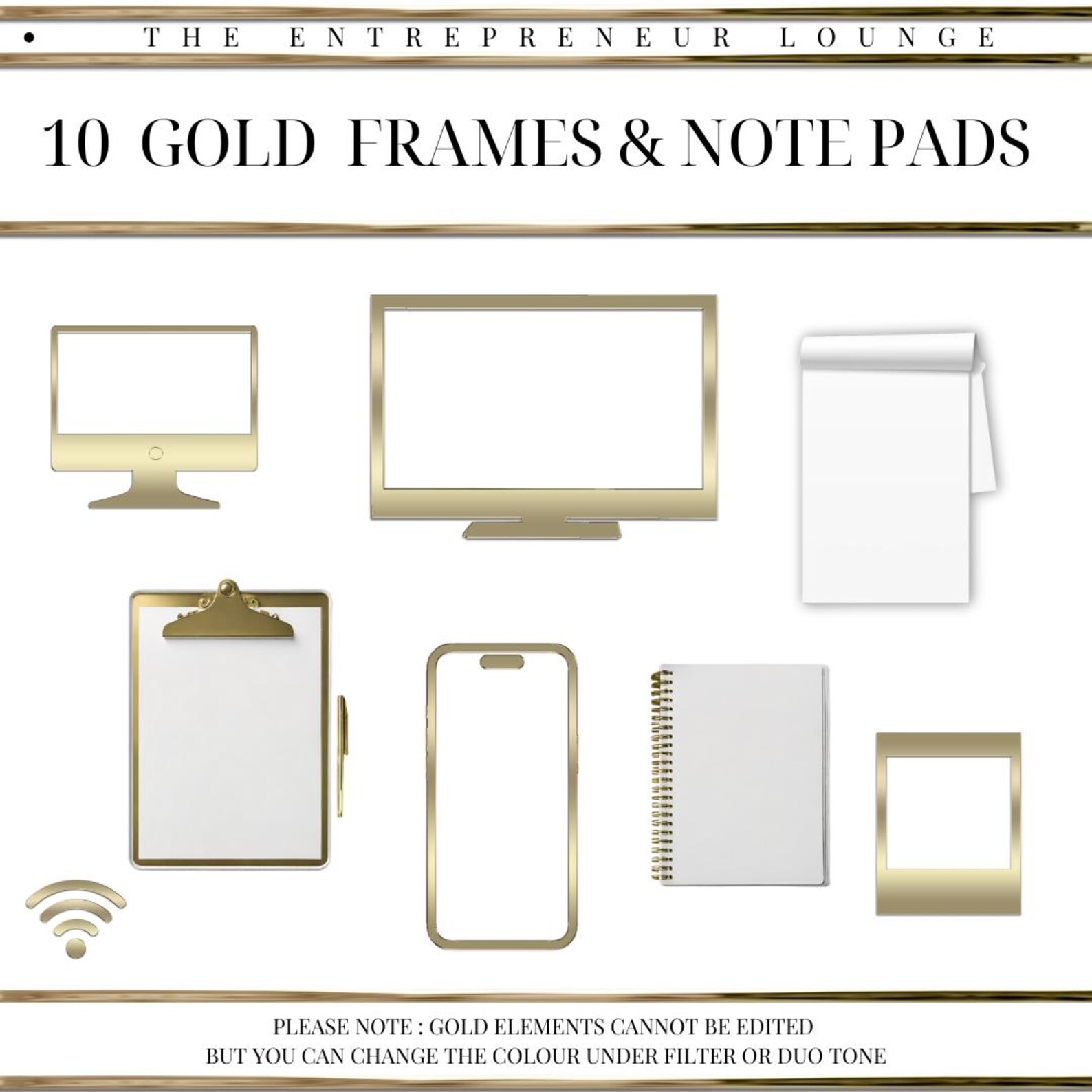 Gold Polaroid Clipart Gold Clipart Gold Picture Frames Pictureframes