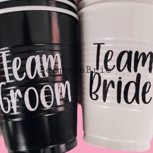 Bride Vs Groom Teams Hochzeitsfeier Bierpong-Tisch Beer Pong Tisch