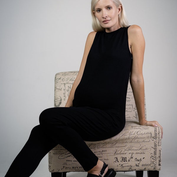 Maternity Jumpsuit Etsy