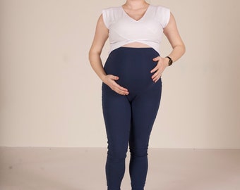 Maternity Pregnancy Adjustable Waist Jeans Trousers Band Belt Extender  Elastic 