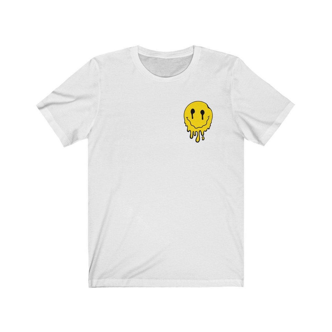 drippy smiley face t shirt