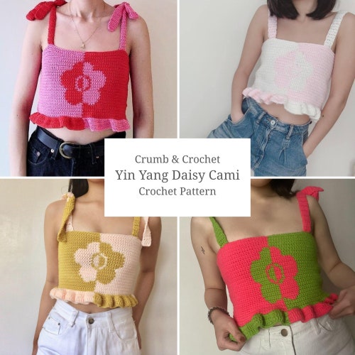 Daisy Cami Crochet Pattern Etsy