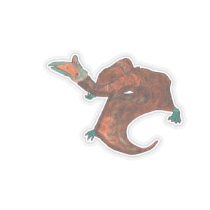 Quetzalcoatlus Kiss-Cut Stickers