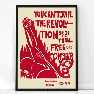 Retro Black Panther Party Poster, Civil Rights Art, Vintage Poster, Black Power Poster, Revolution, Black History, Retro Poster, Activism