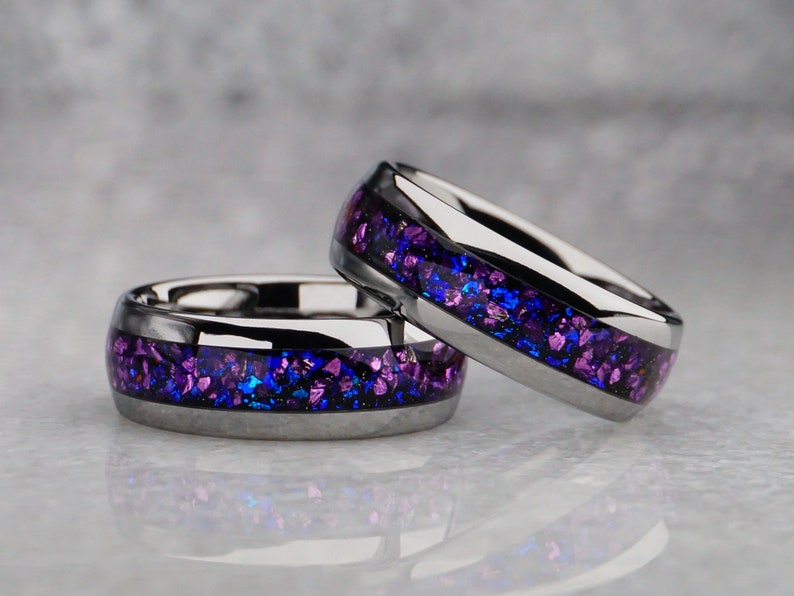Silver Alexandrite Ring, Wedding Band, Men's Ring, Women's Band ...