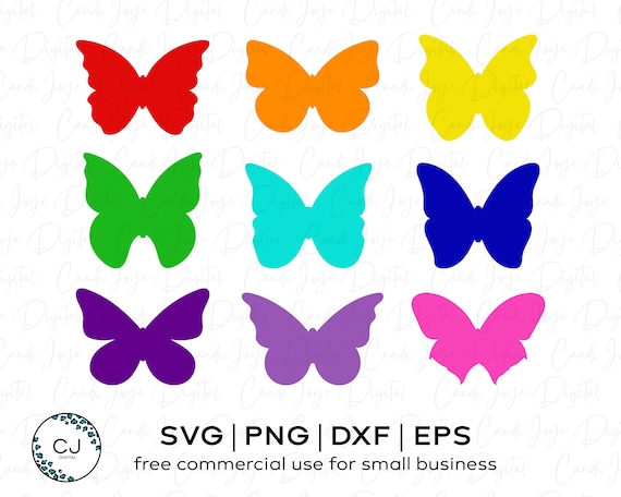 Butterfly SVG Butterfly Clipart Butterfly Vector - Etsy