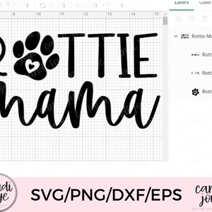Rottweiler Mama Make-up Tasche – Mit ‚Eiskaffee & My Rottweiler‘ Design, 23x17 Cm