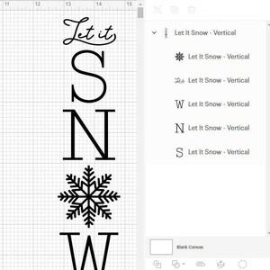Let It Snow SVG - Porch Sign SVG - Let It Snow PNG - Farmhouse Sign S ...