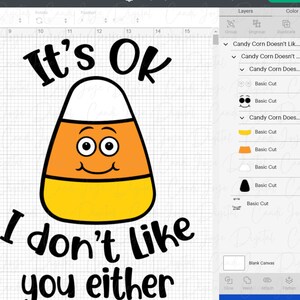 Sarcastic Candy Corn SVG Funny Saying Holiday Shirt Design - Etsy