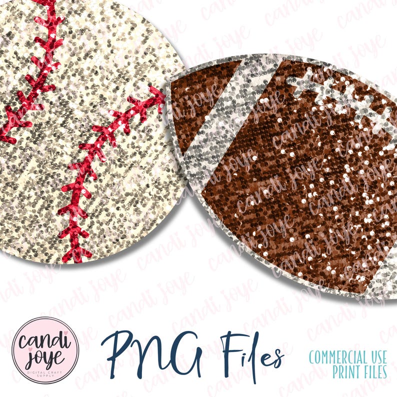 Sequin Sports Ball PNG Bundle, Sequin Football PNG, Sequin Basketball PNG, Sequin Baseball Png, Sequin Softball Png, Sequin Tennis Ball Png image 2
