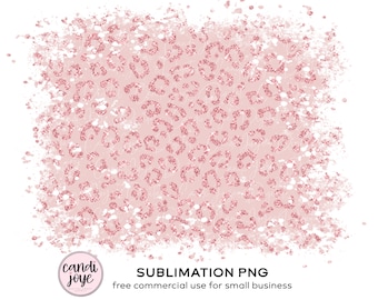 Leopard Print PNG - Cheetah Print PNG - Distressed Sublimation Backgrounds - Sublimation PNG - Glitter Leopard Png - Sublimation Design