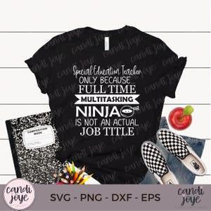 Special Education Teacher SVG - Teacher Shirt SVG - Teacher Appreciation - Back to School PNG - Teacher Sublimation - Special Needs image 2