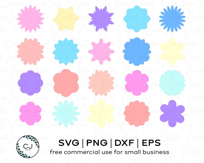 Flower SVG Floral Layered SVG Paper Flower SVG Flower - Etsy