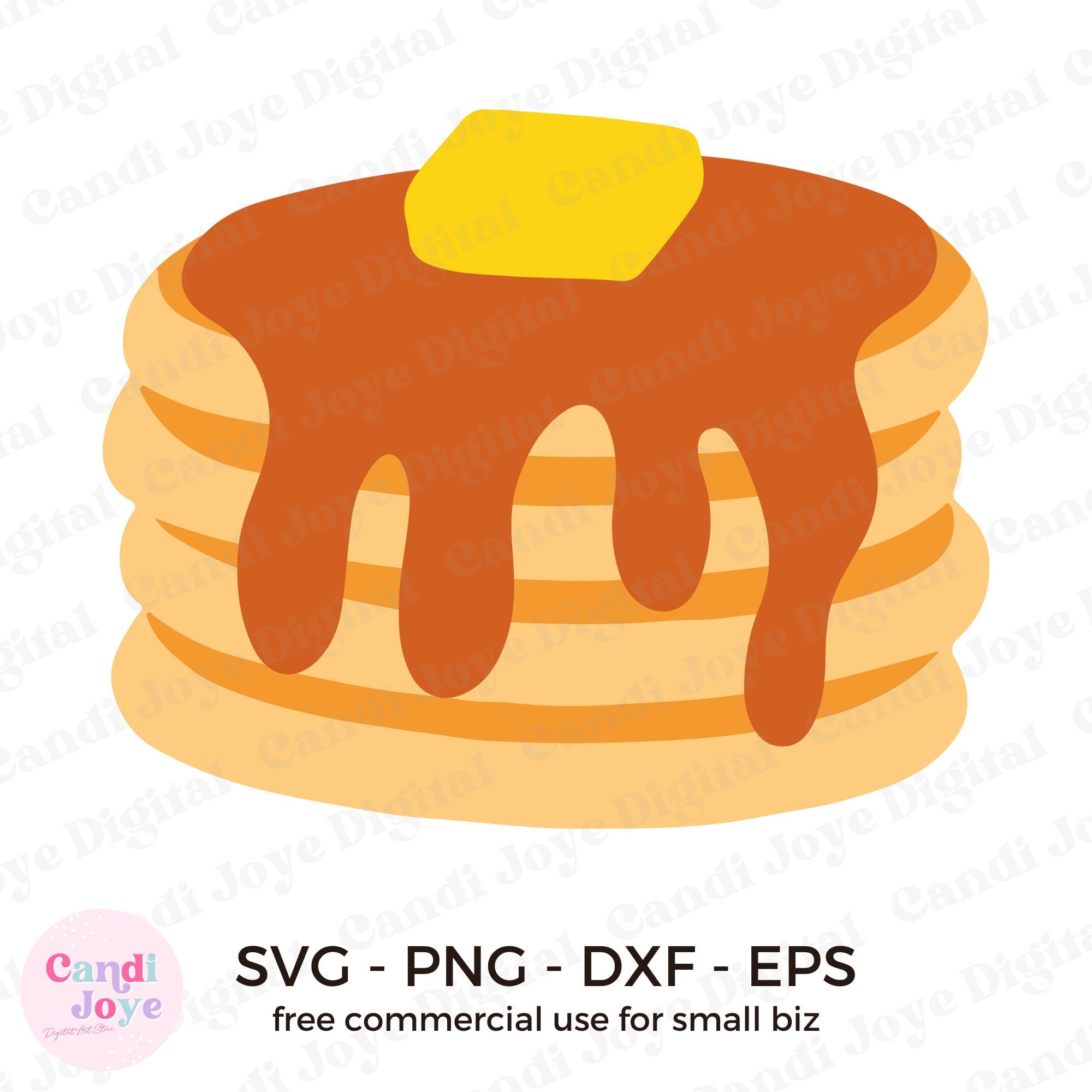 Pancake SVG Pancake PNG Pancake Stack Clipart Breakfast Food Graphics  Breakfast PNG Pancake With Syrup Cut File Sublimation Png - Etsy