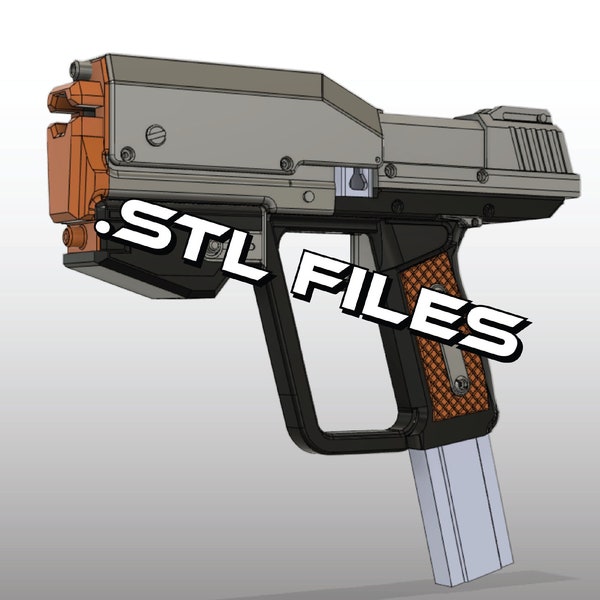 HALO M6G Magnum inspired Angled Flycore Dart Blaster v1.1 ***FILES ONLY***