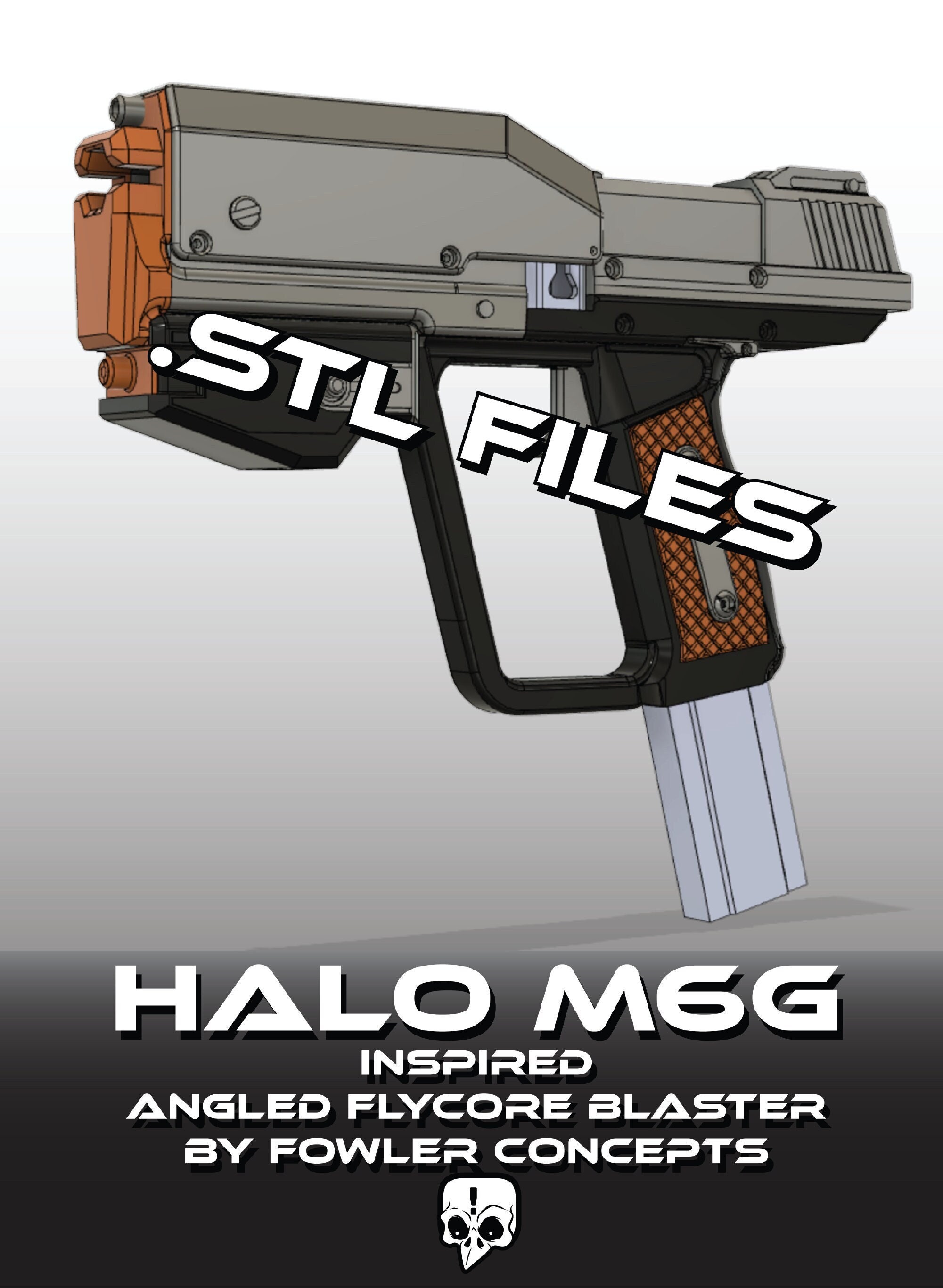 Some Nerf Halo Infinite blaster concept designs I made of the