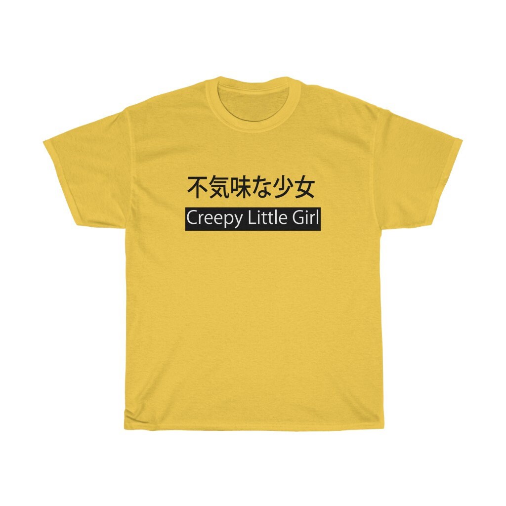 Unisexcreepy Little Girl Shirtharajuku Clothing90s Etsy