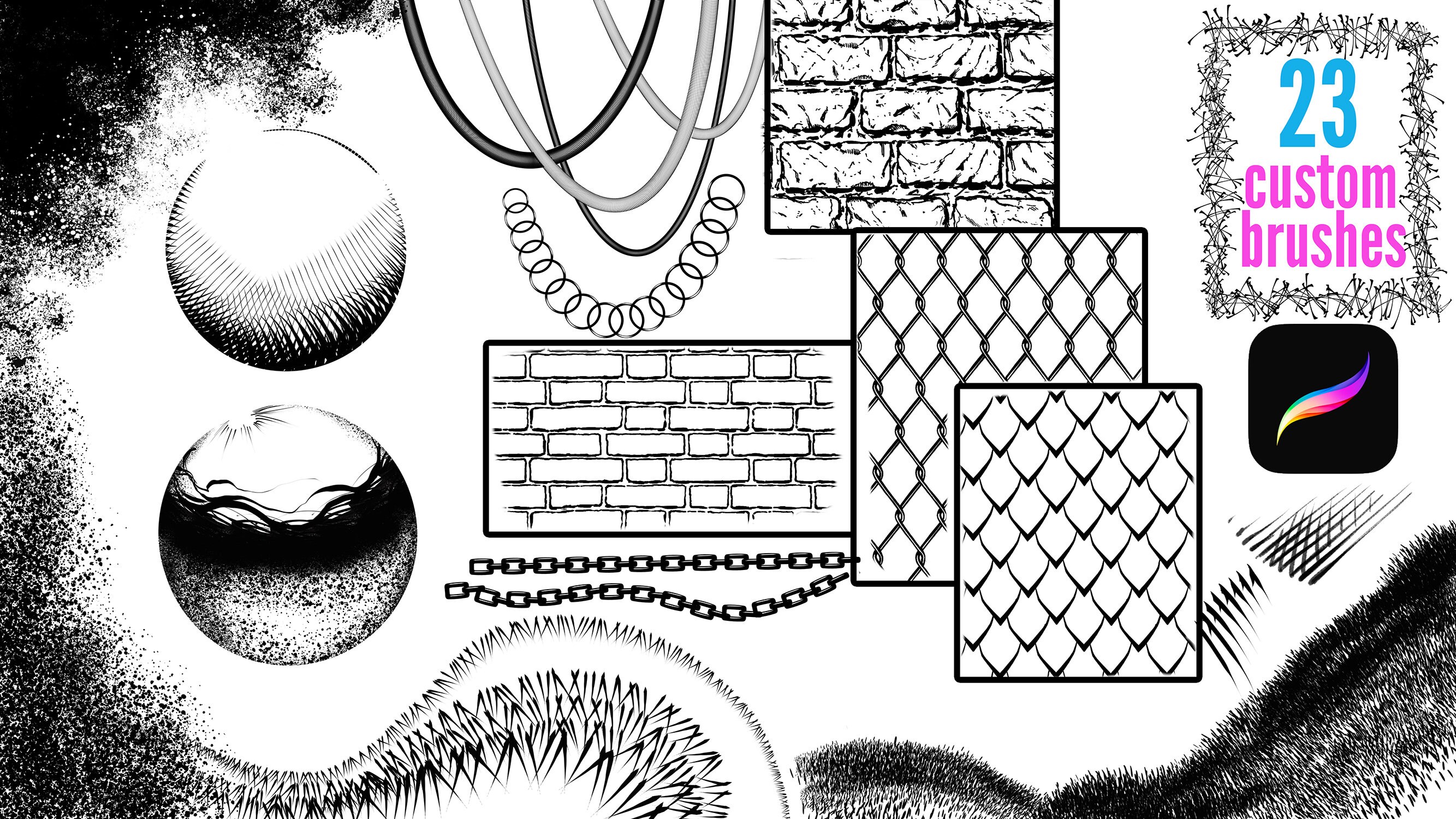 Procreate Comic Pro Brush Set | Line Art | for Comic and Manga Artists ...