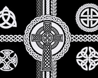 Paquete de arte de sellos y pinceles celtas Procreate